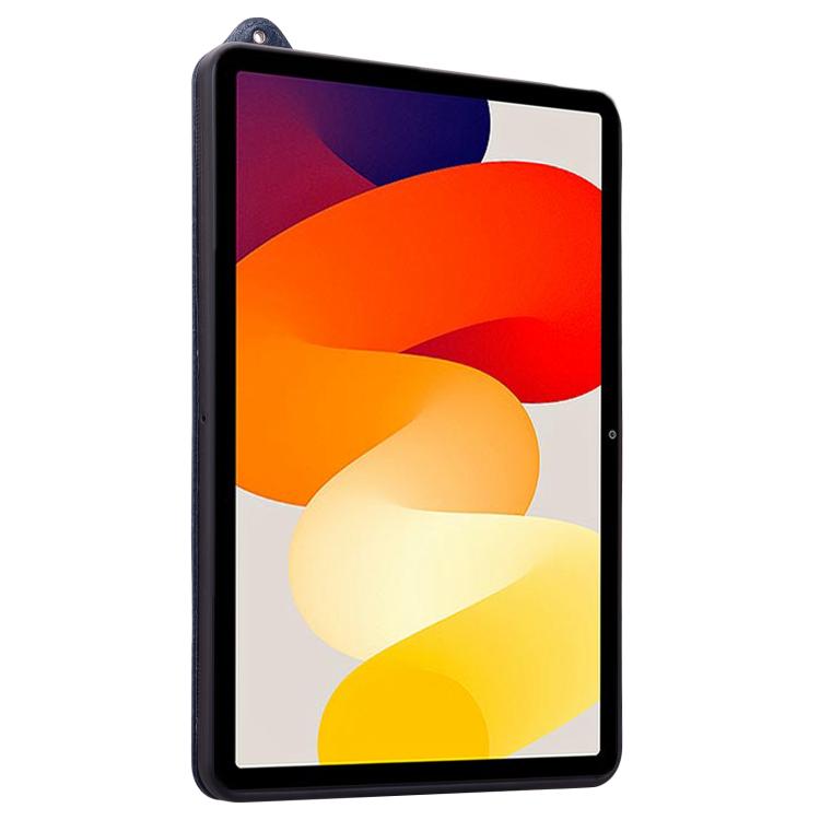 Funda de cuero TPU con correa para Xiaomi Redmi K Pad (azul oscuro)