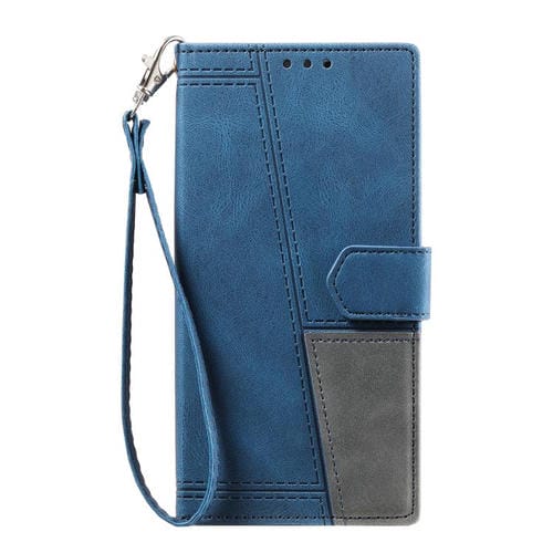Funda de cuero con relieve TTUDRCH para Samsung Galaxy A17 5G (azul)