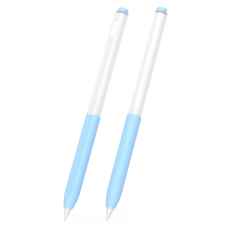 Funda Protectora Silicona Jelly para Lápiz Óptico Vivo Pencil 2S / Iqoo Air 2S 2 Unidades (Azul Cielo)