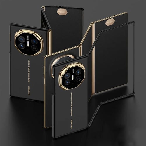 Funda para Huawei Mate Xt Ultimate Design Gkk con Marco Ultrafino Magsafe (Negro)