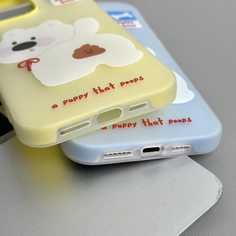 Funda híbrida TPU y PC iPhone 13 Pro Max Tacto Sedoso (Banana White)