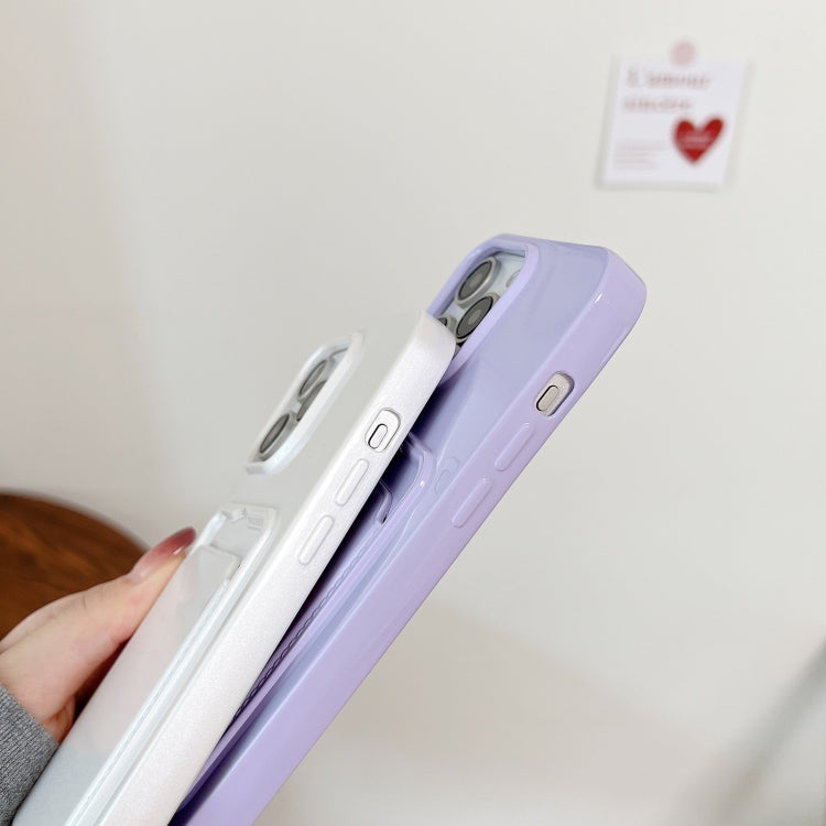 Estuche para Teléfono Dopamina para iPhone 13 Pro con Ranura para Tarjeta y Cordón (Rosa)