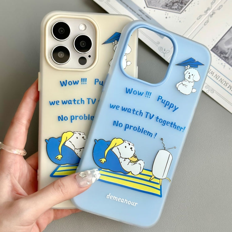 Funda híbrida TPU y PC iPhone 12 Tacto sedoso y gelatinoso (Rosa Planeta)
