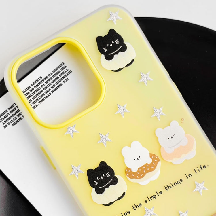 Funda híbrida TPU y PC iPhone 12 Pro Max función protección (Blanco)