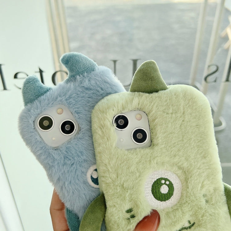 Funda TPU iPhone 14 Pro Max Diseño Monstruo Peluche (Ojo Grande)