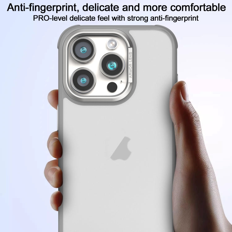 Estuche para Teléfono iPhone 14 Marco de Lente Metal Esmerilado Sensación de Piel Enfriamiento Lateral (Azul)