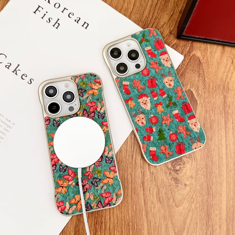 Funda para iPhone 15 Plus/14 Plus Denior A18 Paint Magsafe (Navidad)