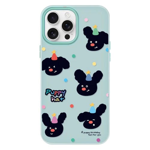 Funda híbrida TPU y Policarbonato para iPhone 16 Pro Max (Verde Claro)