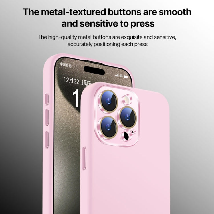 Funda de Silicona Líquida para iPhone 11 Pro con NanoLente (Gris Titanio)
