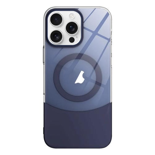 Funda para Teléfono PC Magsafe iPhone 13 Pro Contraste de Color Delgado (Morado)