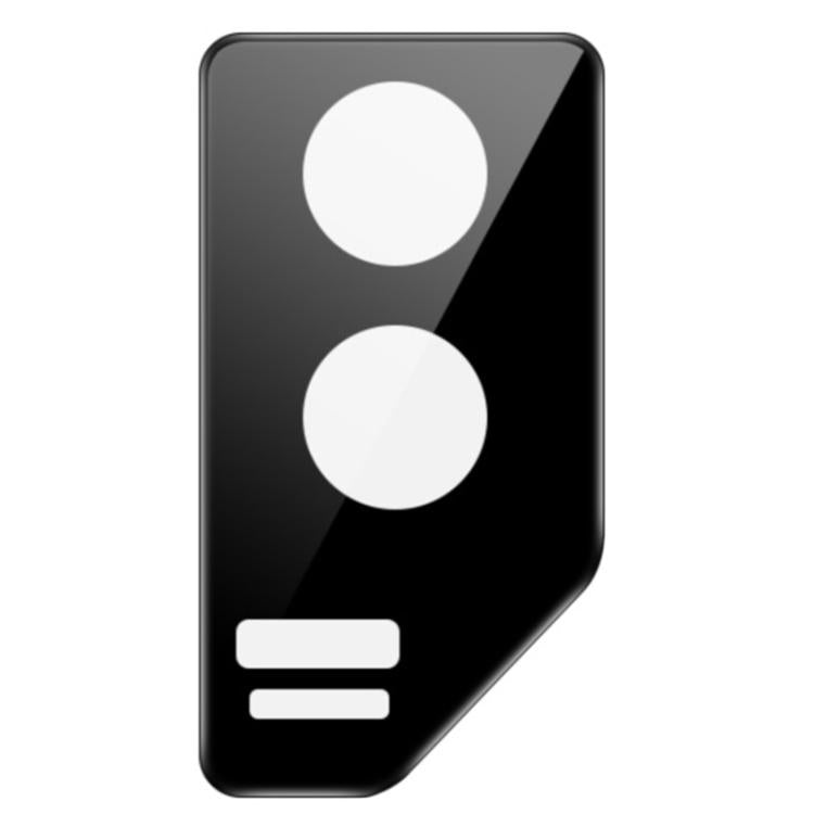 Película de Lente de Cámara Trasera de Vidrio HD para Honor GT Imak (Negra) Posicionamiento Automático