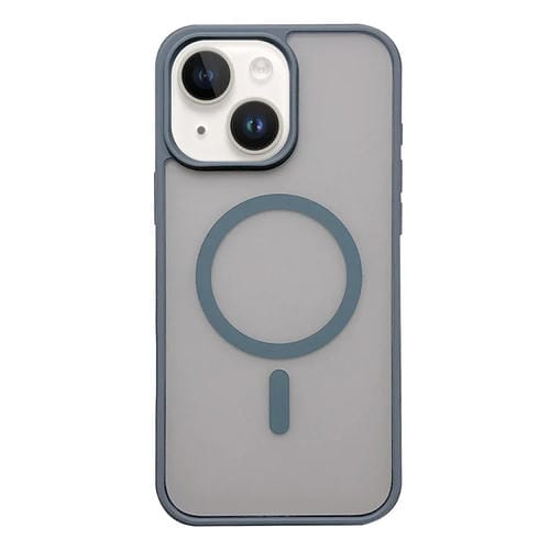 Funda para Teléfono Magsafe Frosted Skin Feel iPhone 15 Plus (Gris Titanio)