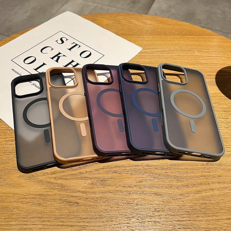 Funda para Teléfono Magsafe Frosted Skin Feel iPhone 16 Plus (Negra)