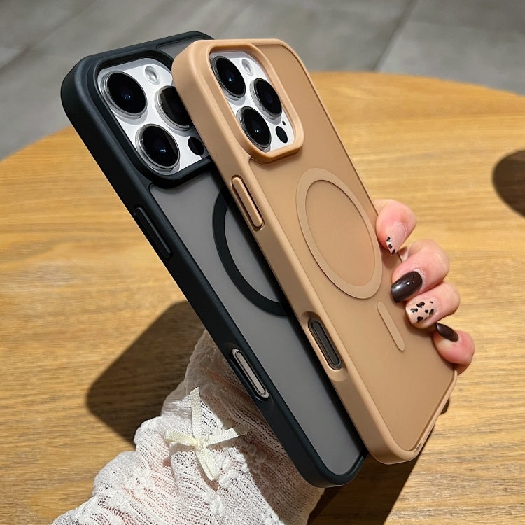 Funda para Teléfono Magsafe Frosted Skin Feel iPhone 14 Pro Max (Negra)