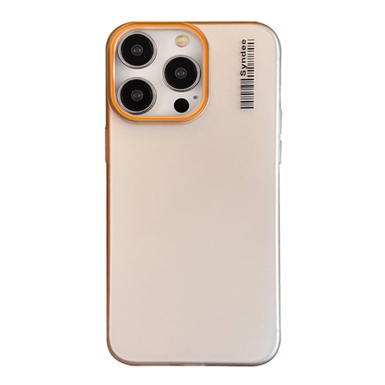 Funda para Teléfono PC iPhone 16 Pro Translúcida Tacto Piel Arena Suave (Dorado del Desierto)