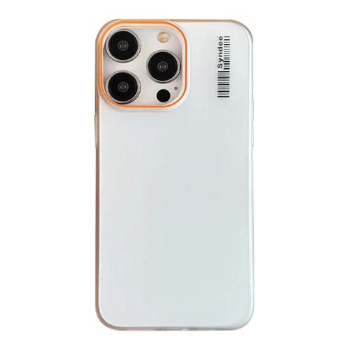 Funda para Teléfono PC iPhone 12 Pro Translúcida Tacto Piel Arena Suave (Blanco Transparente)
