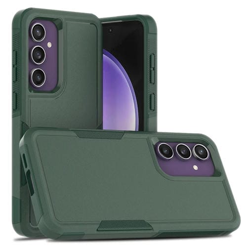 Funda 2 En 1 Samsung Galaxy S24 FE 5G PC + TPU Verde Oscuro