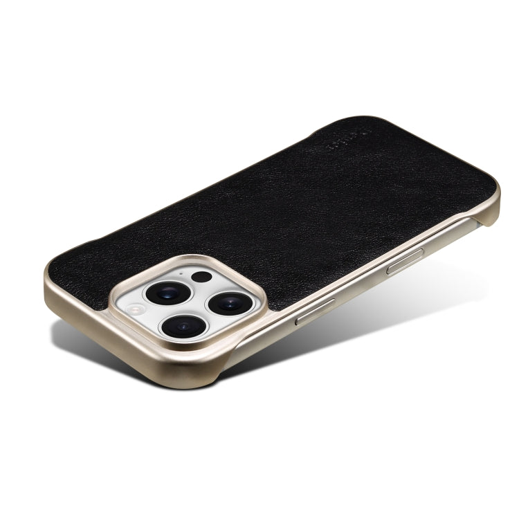 Funda para iPhone 16 Denior Magsafe Piel Auténtica Textura de Becerro (Roja)
