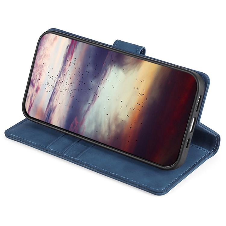 Funda de piel de cocodrilo con cierre magnético para Redmi A5 4G (171,7 mm) (azul)