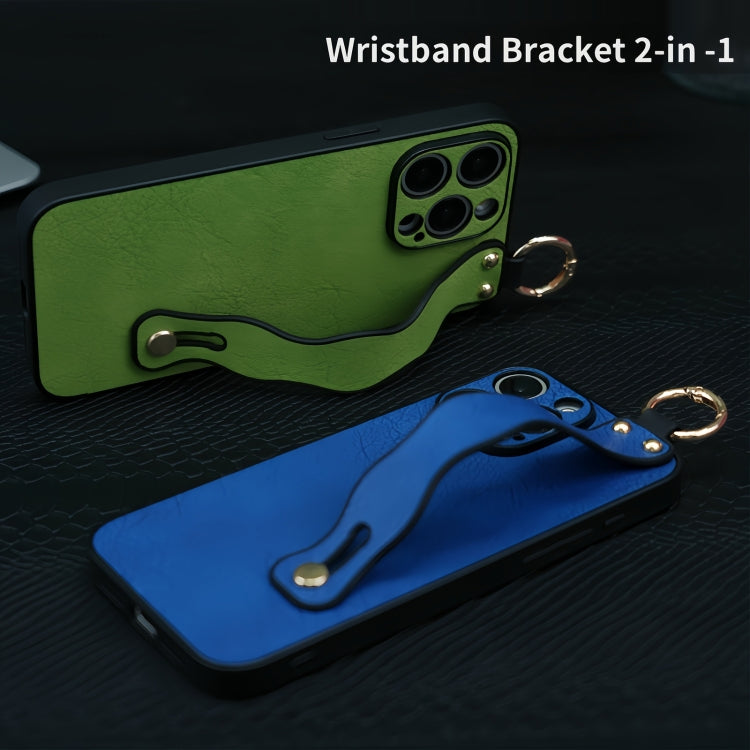 Funda TPU con Soporte para Pulsera Ondulada iPhone 11 Pro Max (Negra)