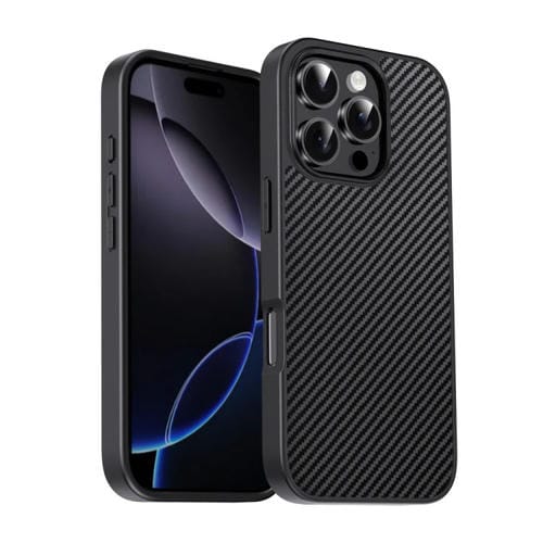 Funda para Teléfono TPU + PC Serie Pita iPhone 16 Pro Max (Negra)