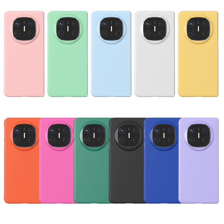 Funda para Teléfono Abeel Skin Feel para PC para Huawei Mate X6 (Verde Claro)
