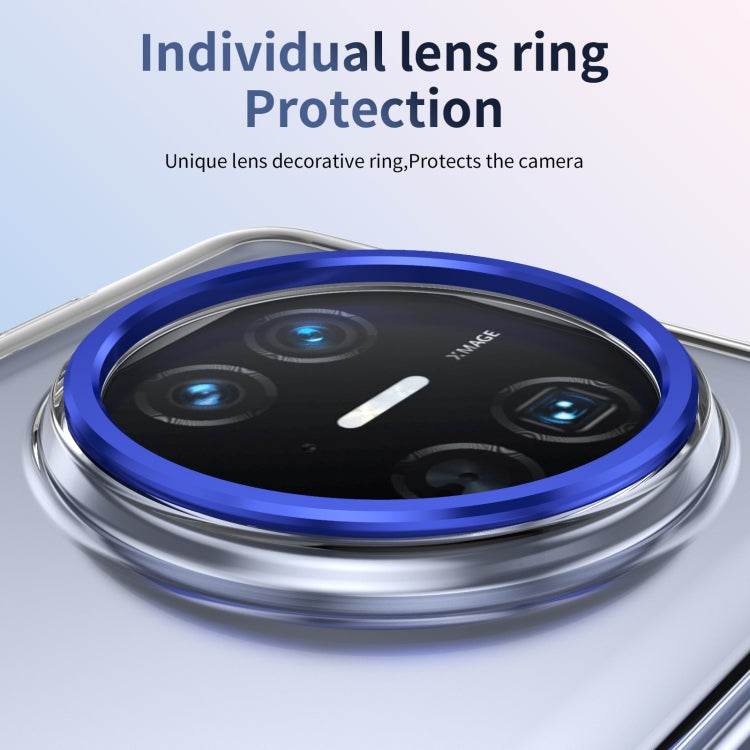 Funda Híbrida TPU y PC con Soporte para Huawei Mate X3 (Azul)