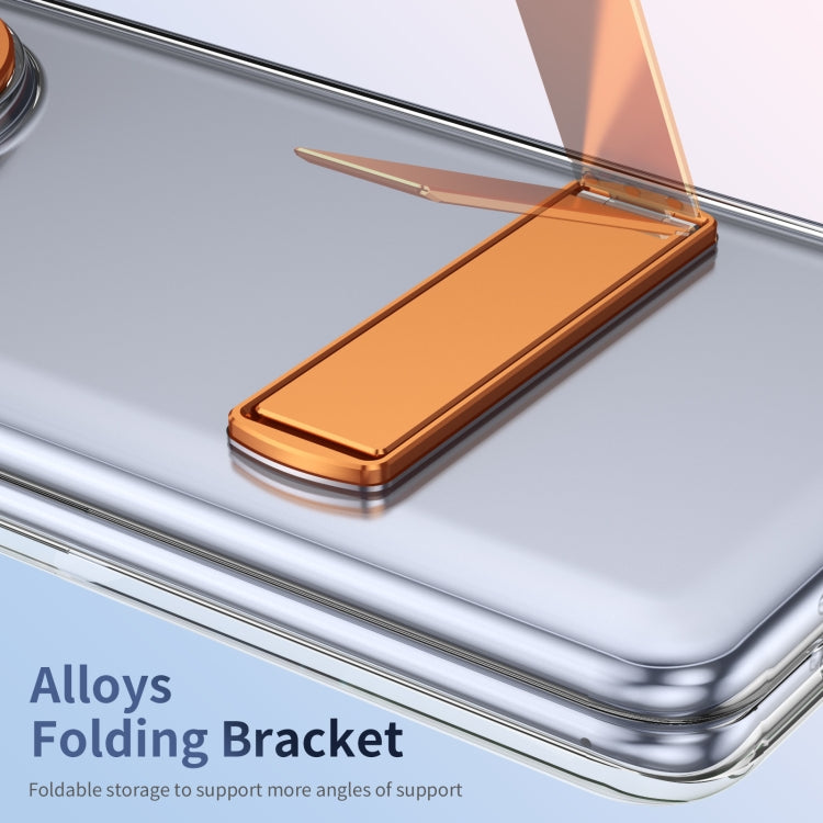 Funda híbrida TPU y PC con soporte para Huawei Mate X3 (Naranja)