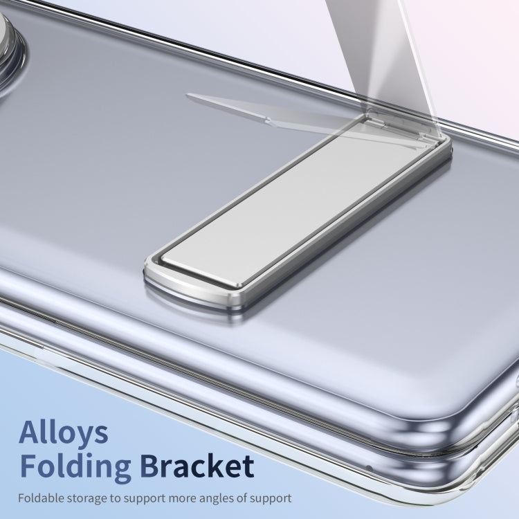 Funda híbrida TPU y Policarbonato con soporte para frío Huawei Mate X3 (Plateada)