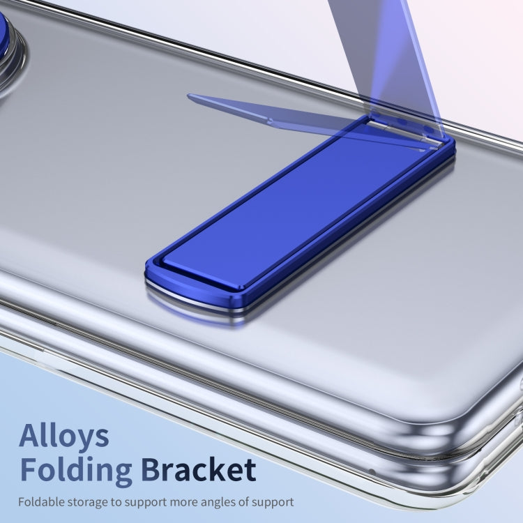 Funda híbrida de TPU para PC con soporte frío para Huawei Mate X5 (Azul)