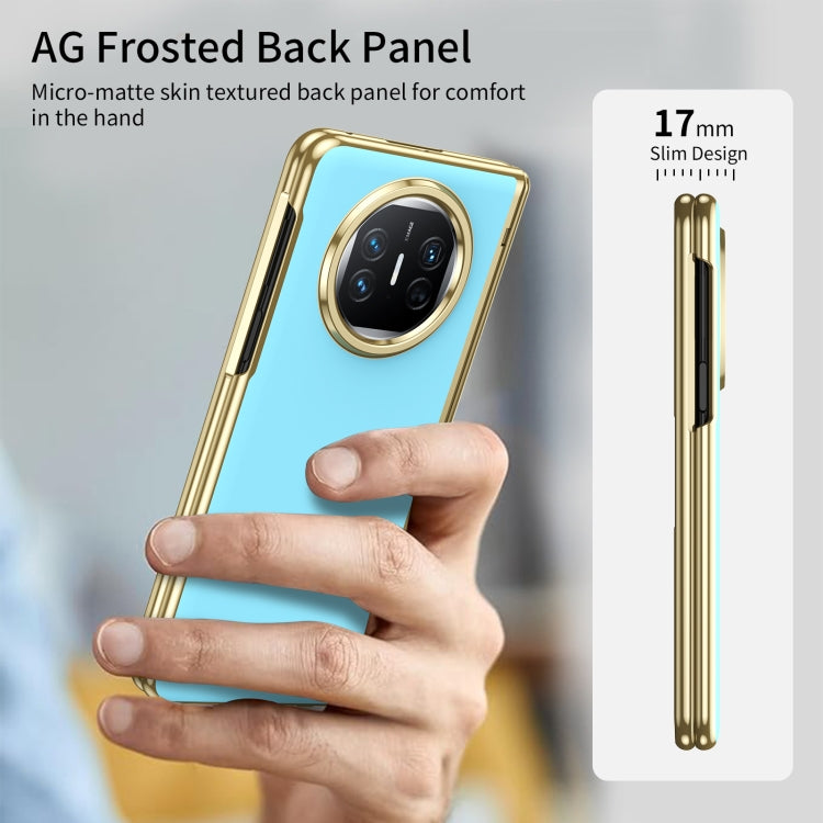 Funda para Teléfono Huawei Mate X5 con Revestimiento al Vacío Esmerilado Ag Integrado (Azul Hielo)