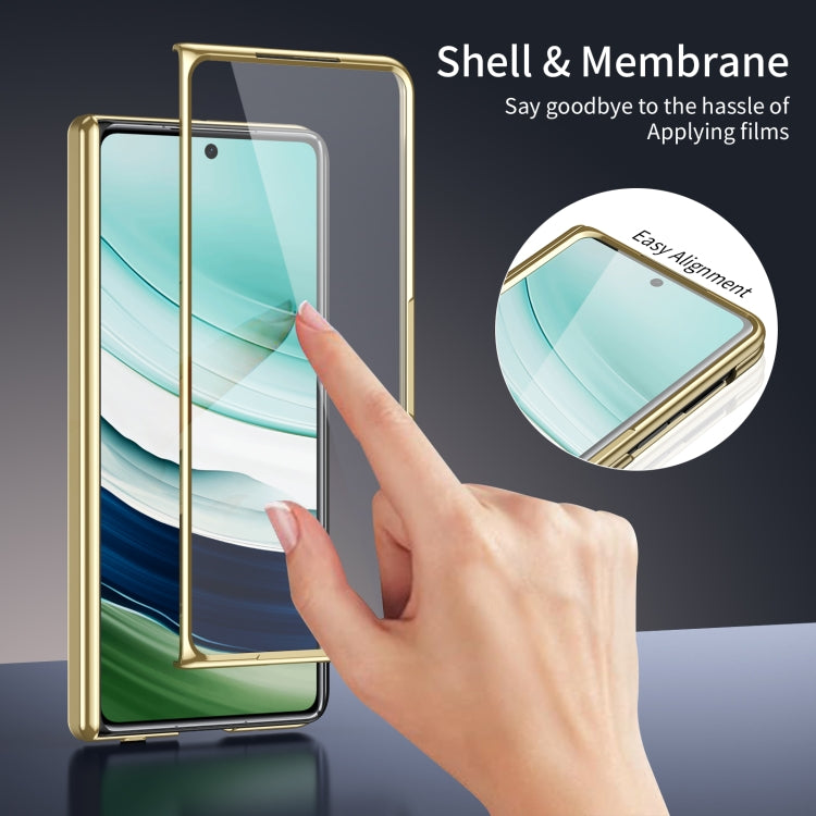 Funda para Teléfono Huawei Mate X5 con Revestimiento al Vacío Esmerilado Ag Integrado (Azul Hielo)