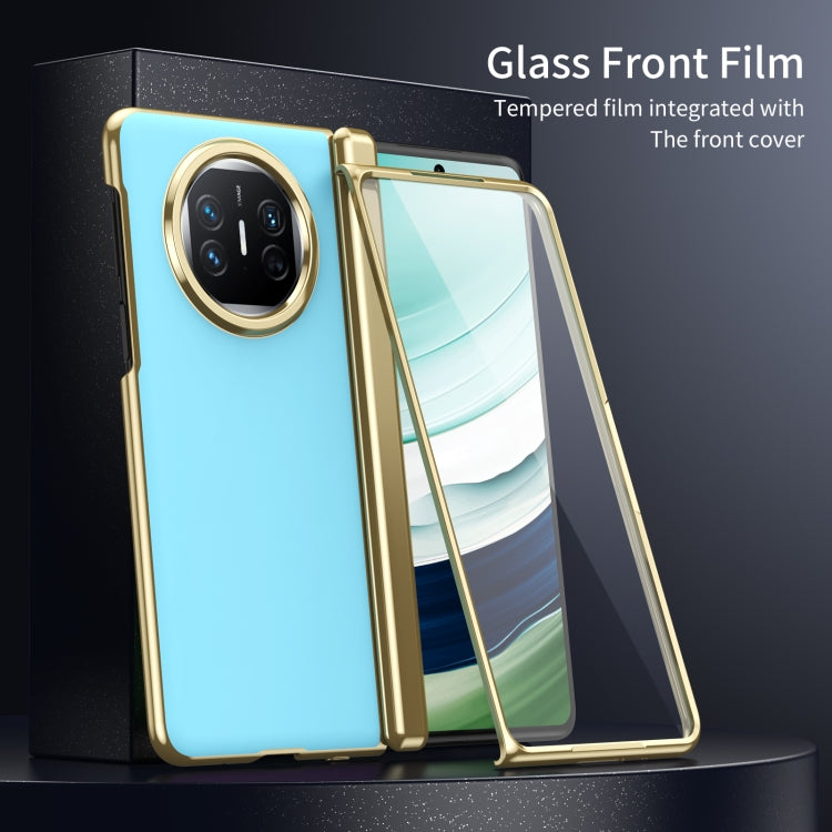 Funda para Teléfono Huawei Mate X5 con Revestimiento al Vacío Esmerilado Ag Integrado (Azul Hielo)