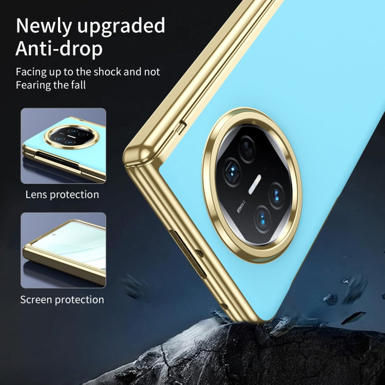 Funda para Teléfono Huawei Mate X5 con Revestimiento al Vacío Esmerilado Ag Integrado (Azul Hielo)