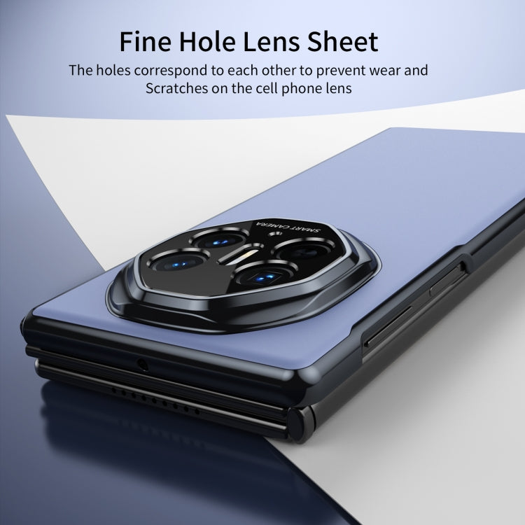 Funda para Teléfono Huawei Mate Xt con Revestimiento al Vacío Esmerilado Ag y Diseño Ultimate (Azul)