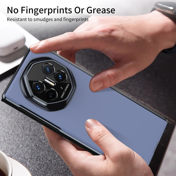 Funda para Teléfono Huawei Mate Xt con Revestimiento al Vacío Esmerilado Ag y Diseño Ultimate (Azul)