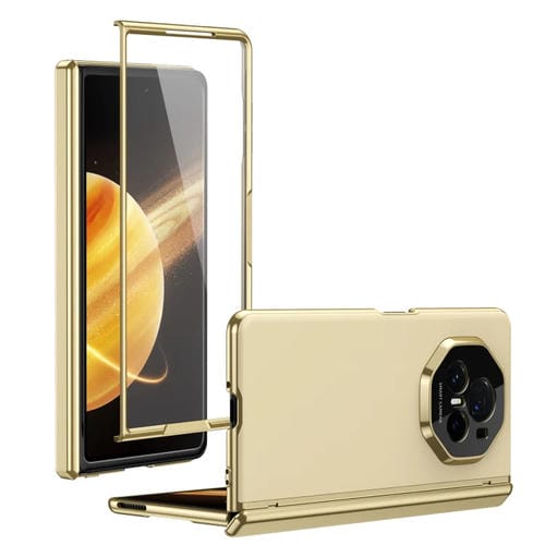 Funda para Teléfono For Honor Magic V3 con Revestimiento al Vacío Esmerilado Anticongelante (Dorada)