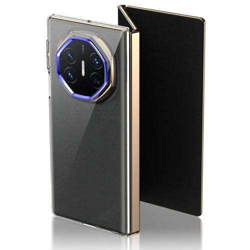 Funda de PC Transparente Integrada Huawei Mate Xt Ultimate Design Serie Plegable (Azul Real)