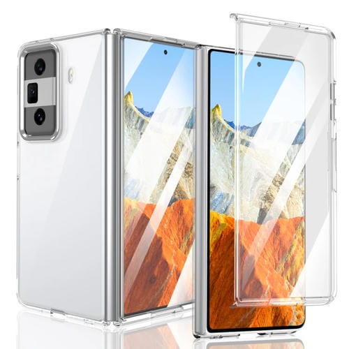 Estuche Transparente Integrado para PC Serie Plegable Honor Magic Vs3 (Plateado)