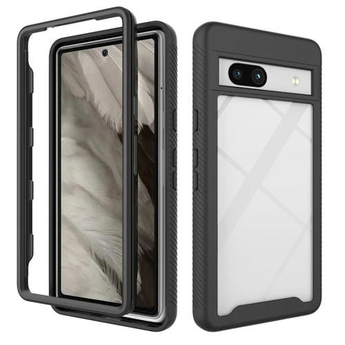 Funda TPU Transparente Google Pixel 7A a Prueba de Golpes (Negro) Color Cielo Estrellado