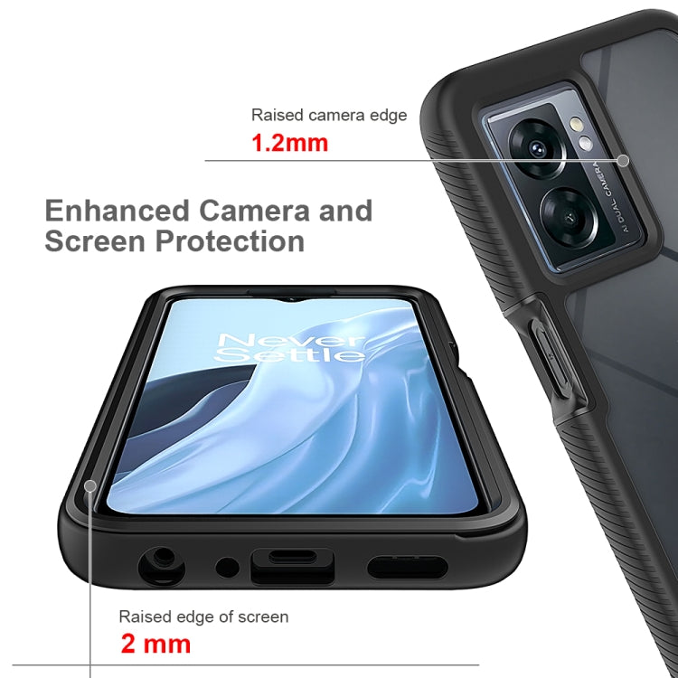 Funda para Teléfono OnePlus Nord N300 TPU Transparente a Prueba de Golpes Diseño Cielo Estrellado (Azul Oscuro)