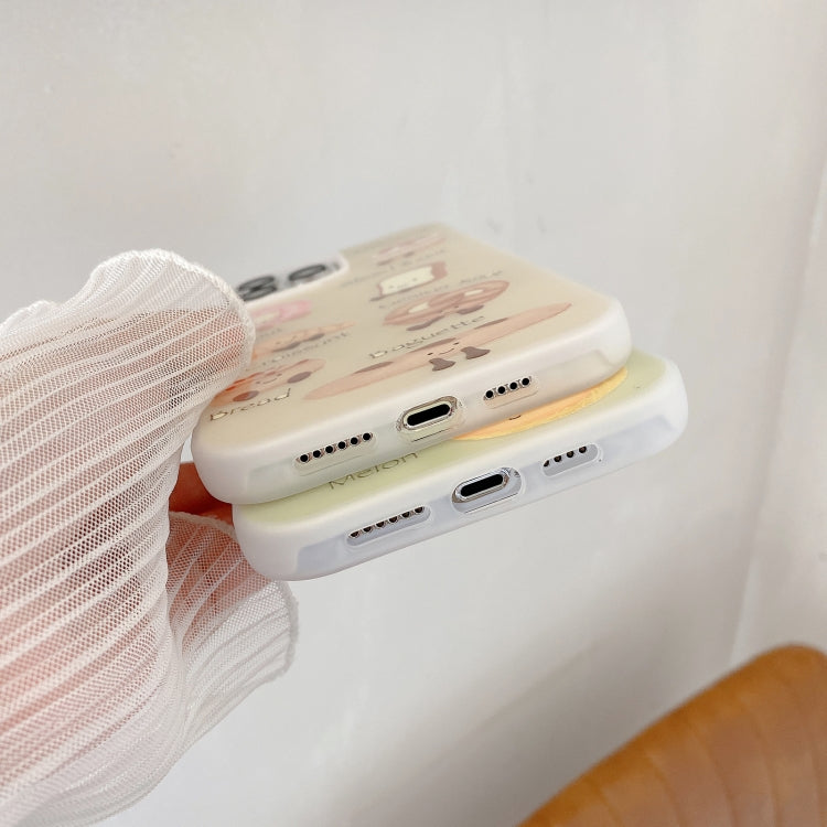 Funda híbrida TPU y PC a prueba de golpes para iPhone 14 Pro (Serie Fruit)