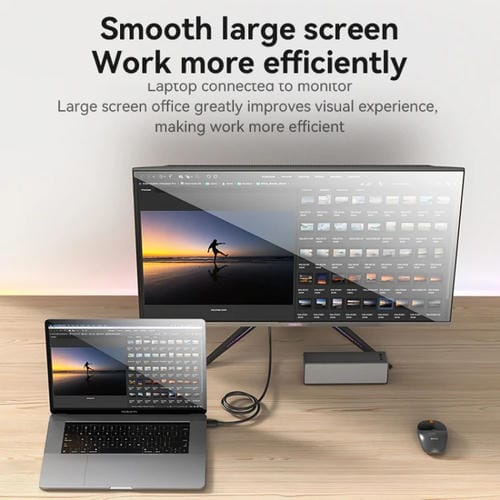 Cable de Extensión HDMI Yesido HM16 4K 30Hz 1,8 Metros (Negro)