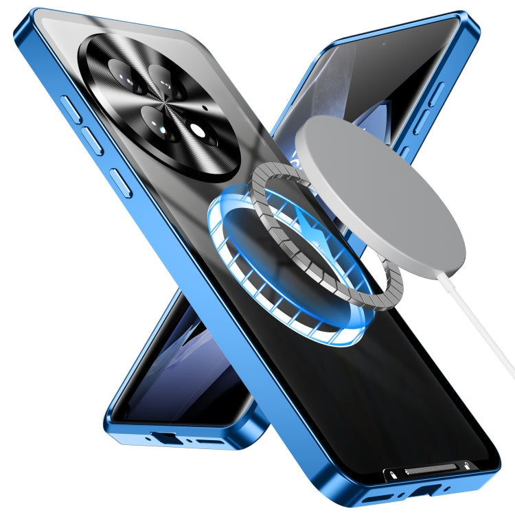 Funda Metal Esmerilado con Imán Magsafe para OnePlus 13 (Azul)