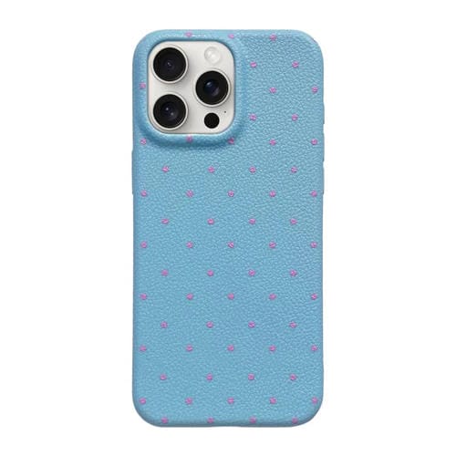 Funda de Silicona con Lunares Dopamine para iPhone 12 Pro (Azul)