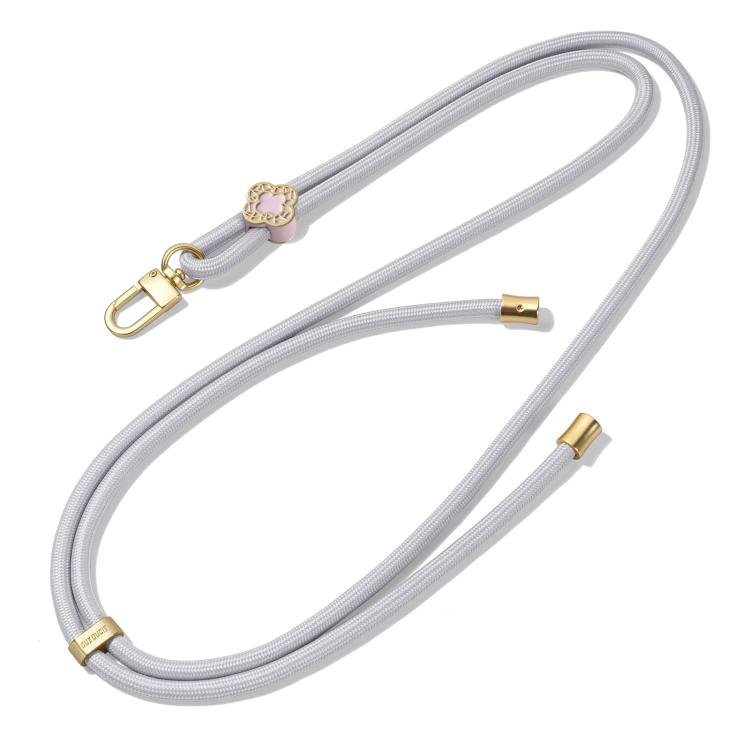 Cordón Ajustable para Teléfono Bandolera Dux Ducis Garden Diseño Begonia (Gris)