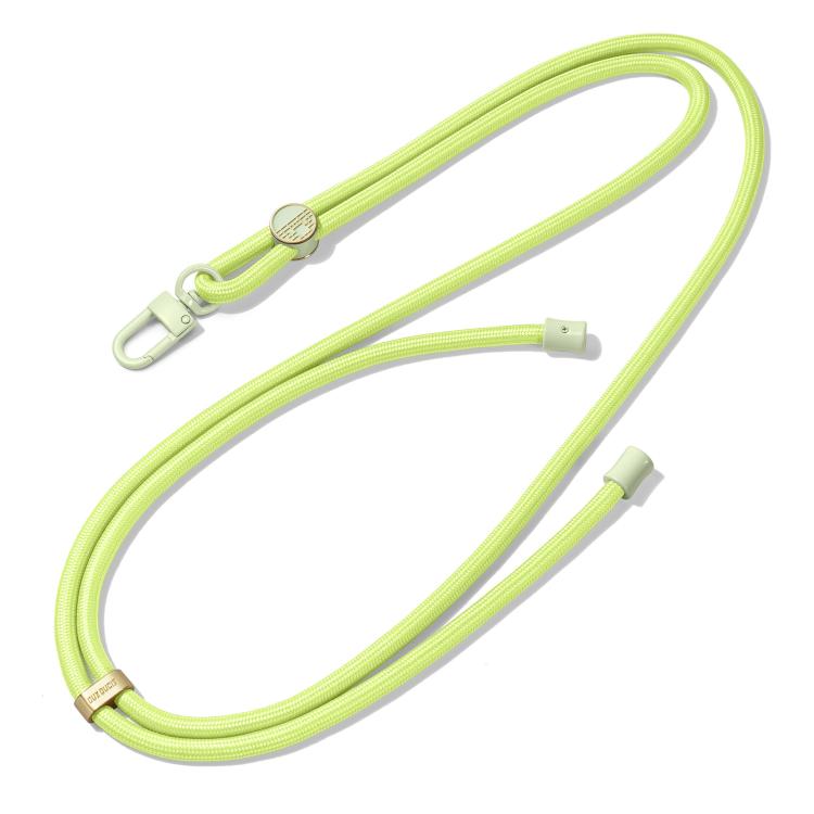 Cordón Ajustable para Teléfono Bandolera Dux Ducis Serie Garden Diseño Mosaico (Verde y Amarillo)