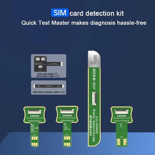 Jeu de Test Support Carte SIM Jcid V1S Pro V1Se Apple iPhone 5-16 Carte SIM et TF Android