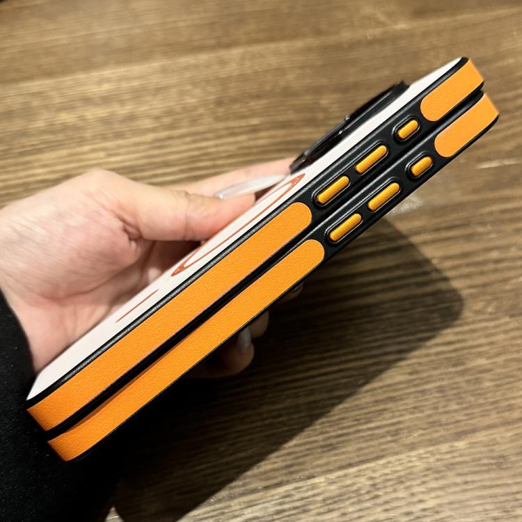 Funda para Teléfono Apple iPhone 12 Pro Max Magsafe Textura Madera Imitación (Negra)
