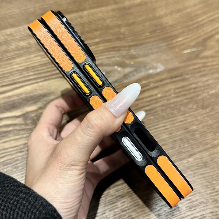 Funda para Teléfono Apple iPhone 12 Pro Max Magsafe Textura Madera Imitación (Negra)
